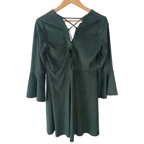 Mango Velvet Dress Size 6 - Picture 3 of 7